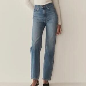 Doen Laurent Jeans In Vilaine Wash 33 NWT